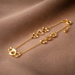 Brățară din aur cu inimioare B367