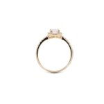 Set din aur galben cu zirconia S100 - imagine 5