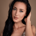 Lănțișor din aur alb cu perlă L0237 - imagine 3