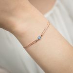 Brățară Aur 14K B005 Topaz 0.15ct - imagine 4