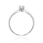 Inel Aur 14K cu Diamant de Laborator 0.10 ct - imagine 12