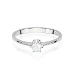 Inel Aur 14K cu Diamant de Laborator 0.20 ct - imagine 7