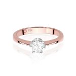 Inel Aur 14K cu Diamant de Laborator 0.30 ct - imagine 9