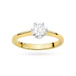 Inel Aur 14K cu Diamant de Laborator 0.70 ct - imagine 4