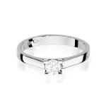 Inel Aur 14K W0221 Diamant Cultivat 0.20ct - imagine 10