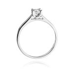 Inel Aur 14K W0221 Diamant Cultivat 0.20ct - imagine 11