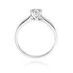 Inel Aur 14K W0223 Diamant Crescut în Laborator 0.25ct - imagine 11