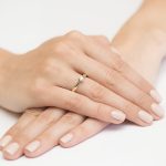 Inel Aur 14K W0228 Diamant Crescut în Laborator 0.25ct - imagine 4