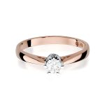 Inel Aur 14K W234 Diamant 0.30ct - imagine 6