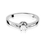 Inel Aur 14K W0291 Diamant Crescut în Laborator 0.20ct - imagine 10