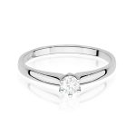 Inel Aur 14K cu Diamant de Laborator 0.20 ct - imagine 10