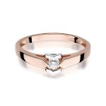 Inel Aur 14K W0320 Diamant Cultivat 0.10ct - imagine 6