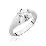 Inel Aur 14K cu Diamante de Laborator 0.50 ct - imagine 4