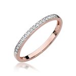 Inel Aur 14k cu Diamant 0.09 ct - imagine 8