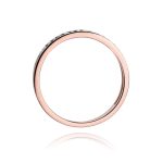 Inel Aur 14k cu Diamant Negru 0.09 ct - imagine 10