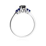 Inel Aur 14K W451 Diamant Negru 0.50ct - imagine 11