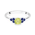 Inel Aur 14K W451 Peridot 0.60ct - imagine 10