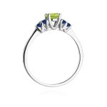 Inel Aur 14K W451 Peridot 0.60ct - imagine 11