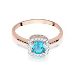 Inel Aur 14K W514 Topaz 0.70ct - imagine 6