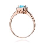 Inel Aur 14K W514 Topaz 0.70ct - imagine 7