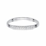 Inel Aur 14k cu Diamante 0.05 ct - imagine 5