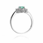Inel Aur 14K cu Smarald 0.40 ct - imagine 6