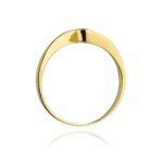 Inel Aur 14K cu Diamant 0.13 ct - Imagine 3