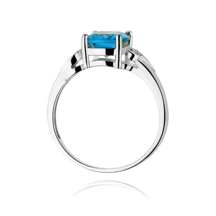 Inel Aur 14K cu Topaz 2.40 ct - Imagine 7