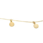 Lantisor salba din aur galben L101 - Imagine 2