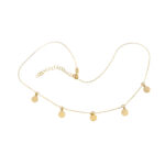 Lantisor salba din aur galben L101 - Imagine 3