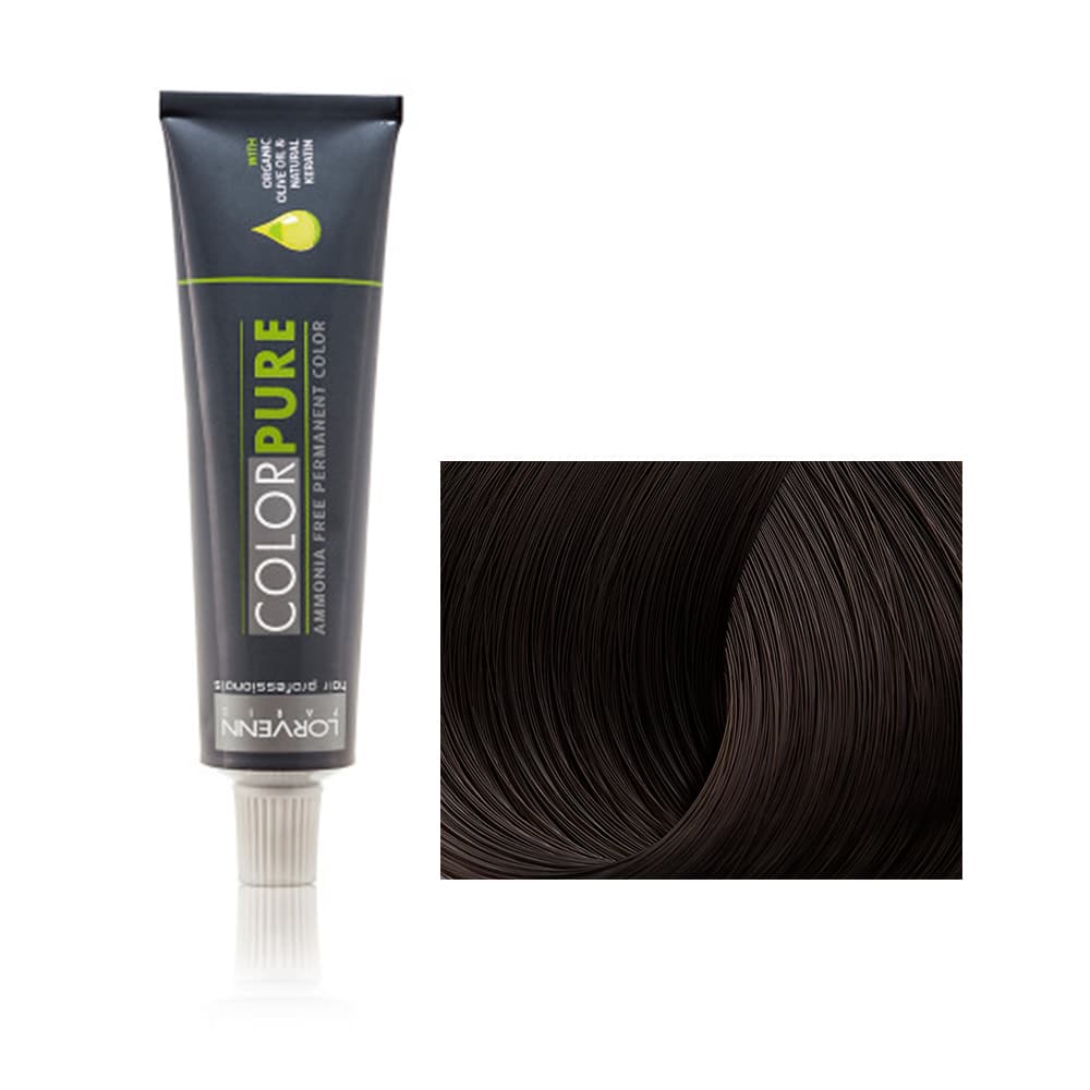 2.Lorvenn-dara-amoniac-4-brown.jpg Vopsea fără amoniac Lorvenn Beauty Color - Imagine 1