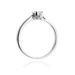 Inel Aur 14k cu Diamant 0.12 ct - Imagine 7