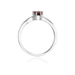 Inel Aur 14k cu Granat 0.70 ct - Imagine 7