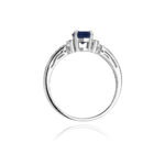 Inel Aur 14K cu Safir 0.50 ct - Imagine 7