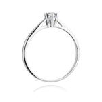 Inel Aur 14K cu Diamant 0.15 ct - Imagine 6