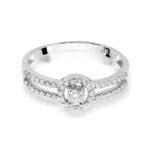 Inel Aur 14K cu Diamant 0.31 ct - Imagine 5