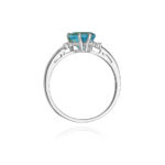 Inel Aur 14K cu Topaz 1.20 ct - Imagine 3