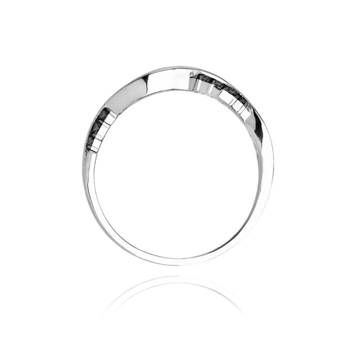 Inel Aur 14K cu Diamant 0.07 ct - Imagine 6