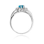 Inel Aur 14K cu Topaz 0.90 ct - Imagine 7
