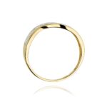 Inel Aur 14K cu Diamant 0.06 ct - Imagine 3