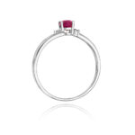 Inel Aur 14k cu Rubin 0.60 ct - Imagine 7