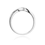 Inel Aur 14K cu Diamant 0.10 ct - Imagine 6
