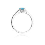 Inel Aur 14K cu Topaz 0.65 ct - Imagine 7