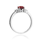 Inel Aur 14k cu Rubin 1.0 ct - Imagine 7