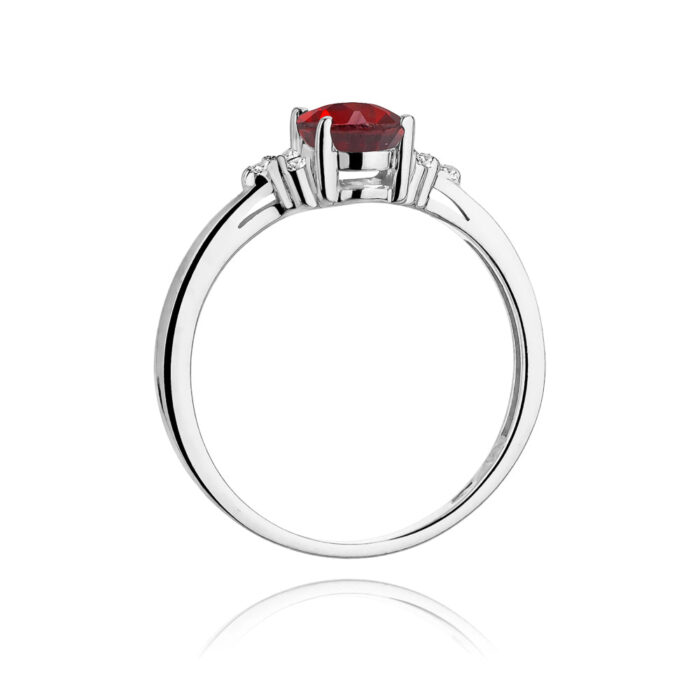 Inel Aur 14k cu Rubin 1.0 ct - Imagine 7