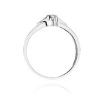 Inel Aur 14K cu Diamant 0.12 ct - Imagine 6