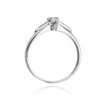 Inel Aur 14K cu Diamant 0.10 ct - Imagine 6
