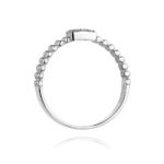 Inel Aur 14k cu Diamant 0.08 ct - Imagine 6