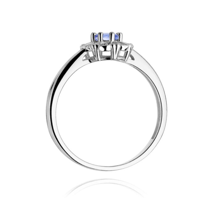 Inel Aur 14K cu Tanzanit 0.40 ct - Imagine 7