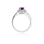 Inel Aur 14K cu Ametist 0.50 ct - Imagine 6